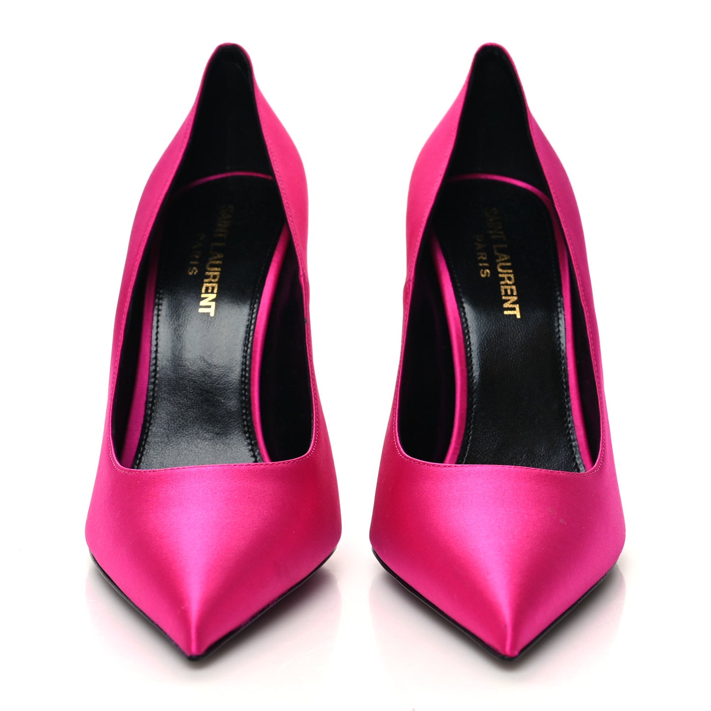 Satin Instinct Pumps 37.5 Fuchsia