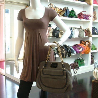 Marc Jacobs Olga Seventies Satchel Gray 2 of 10