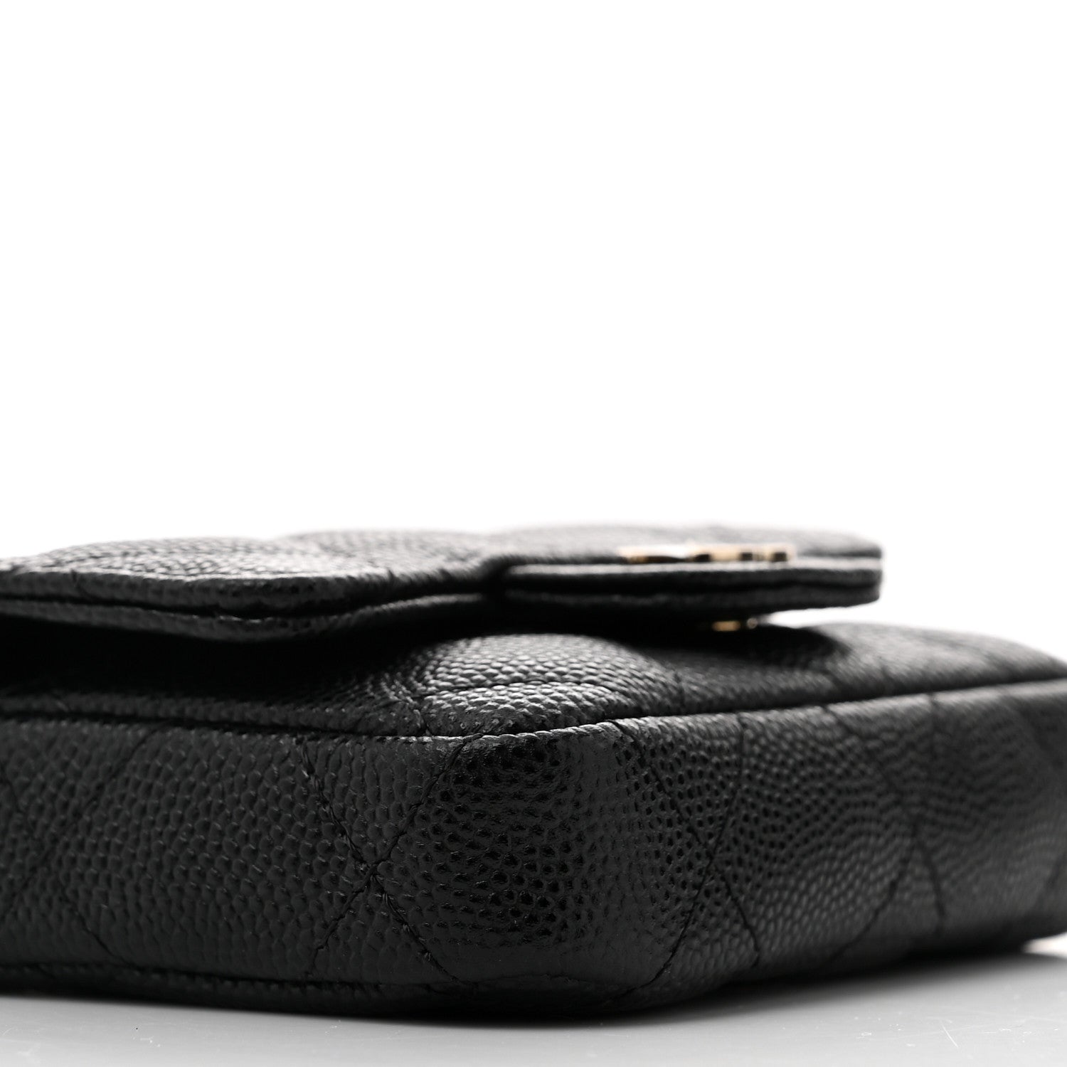 Chanel Caviar Quilted Mini Chain Belt Bag Black 9 of 11