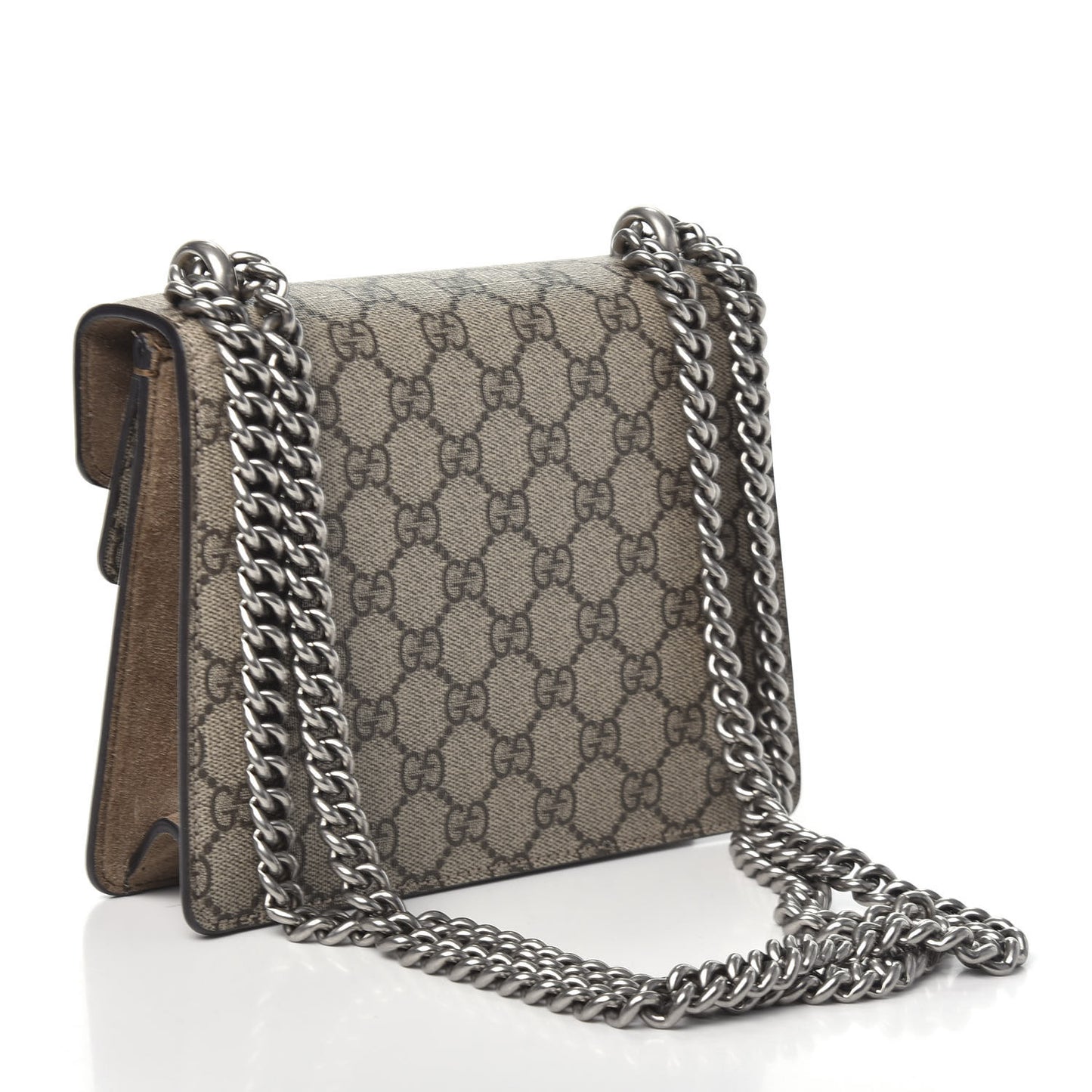 GG Supreme Monogram Mini Dionysus Shoulder Bag Taupe