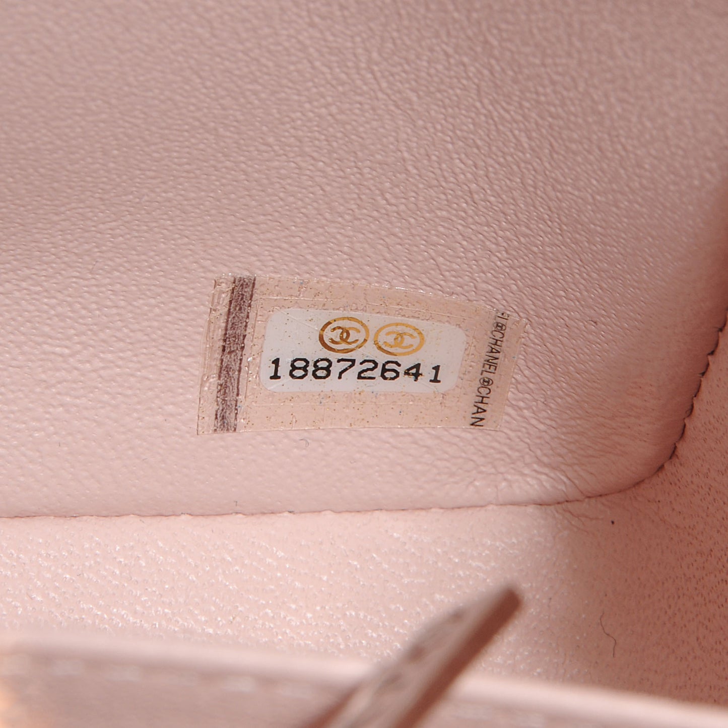 Caviar Quilted Mini Square Flap Pink
