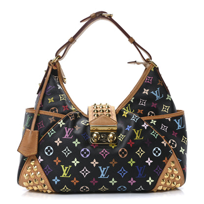 Louis Vuitton Monogram Multicolor Chrissie Black 1 of 9