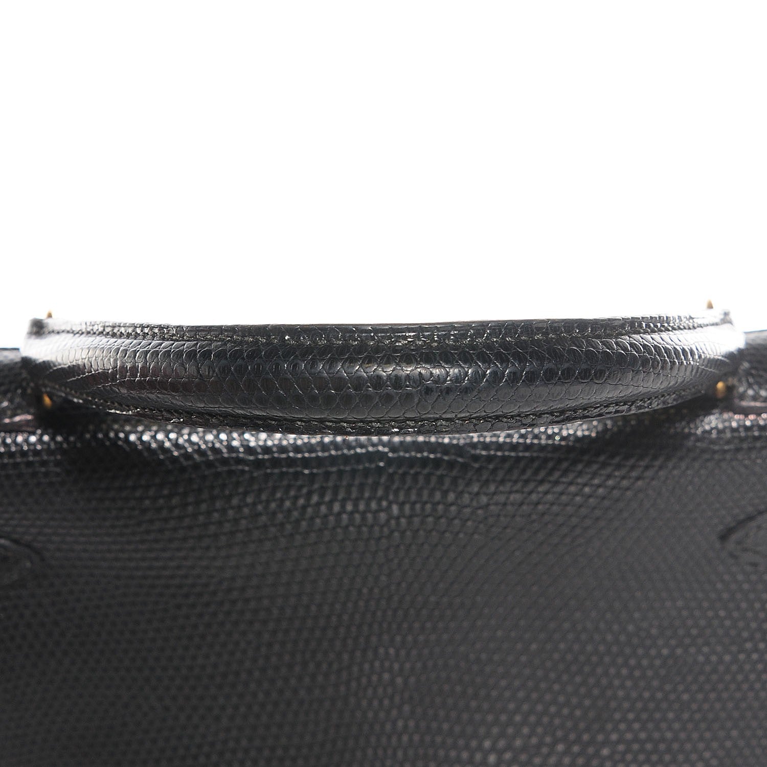 Hermes Lizard Kelly Sellier 28 Black 15 of 26