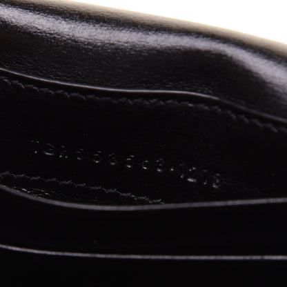 Saint Laurent Smooth Calfskin Monogram Small Sulpice Wallet Black 10 of 13