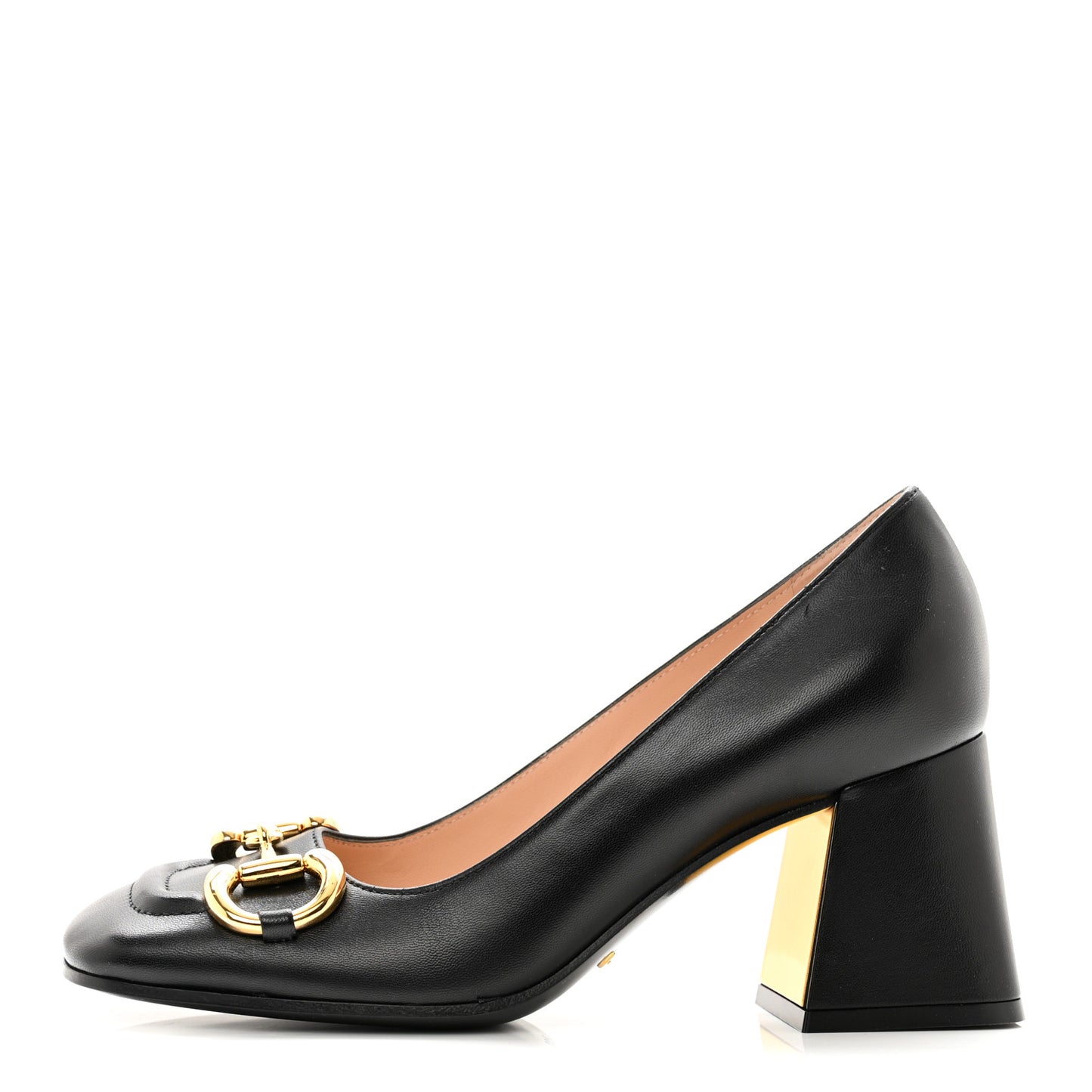 Malaga Kid Horsebit 75mm Pumps 35.5 Black
