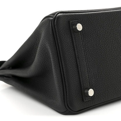 Hermes Togo Birkin 25 Black 9 of 12