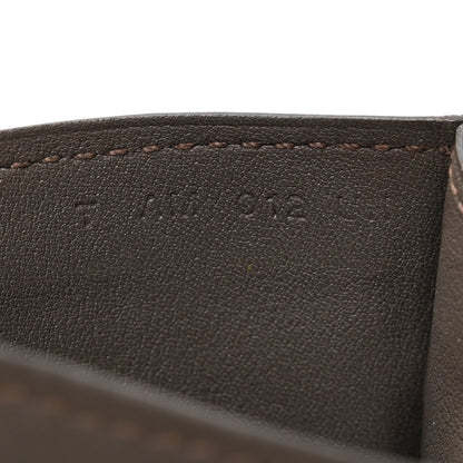 Hermes Swift Citizen Twill Card Case Etain 6 of 7
