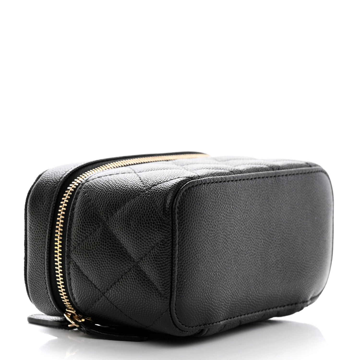 Chanel Caviar Quilted Watch Case Black 5 of 8