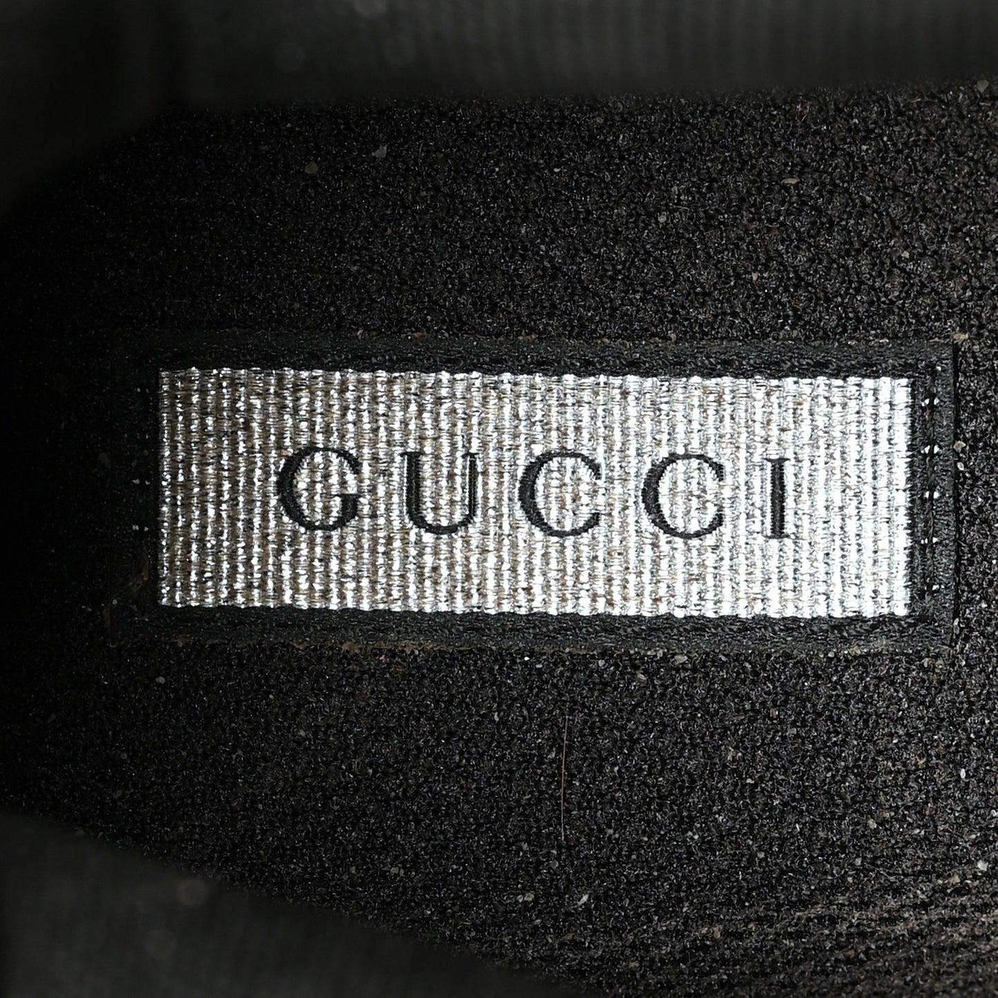 X GUCCI GG Supreme Monogram Allover Logo Mens Triple S Sneakers 41 Beige Ebony Mystic White