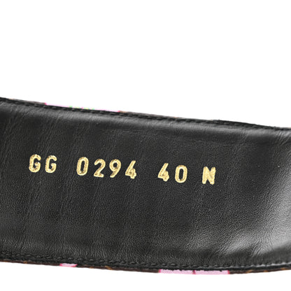 Louis Vuitton LV X TM Monogram LV Sunset Flat Comfort Mule 40 Sakura Brown 8 of 9