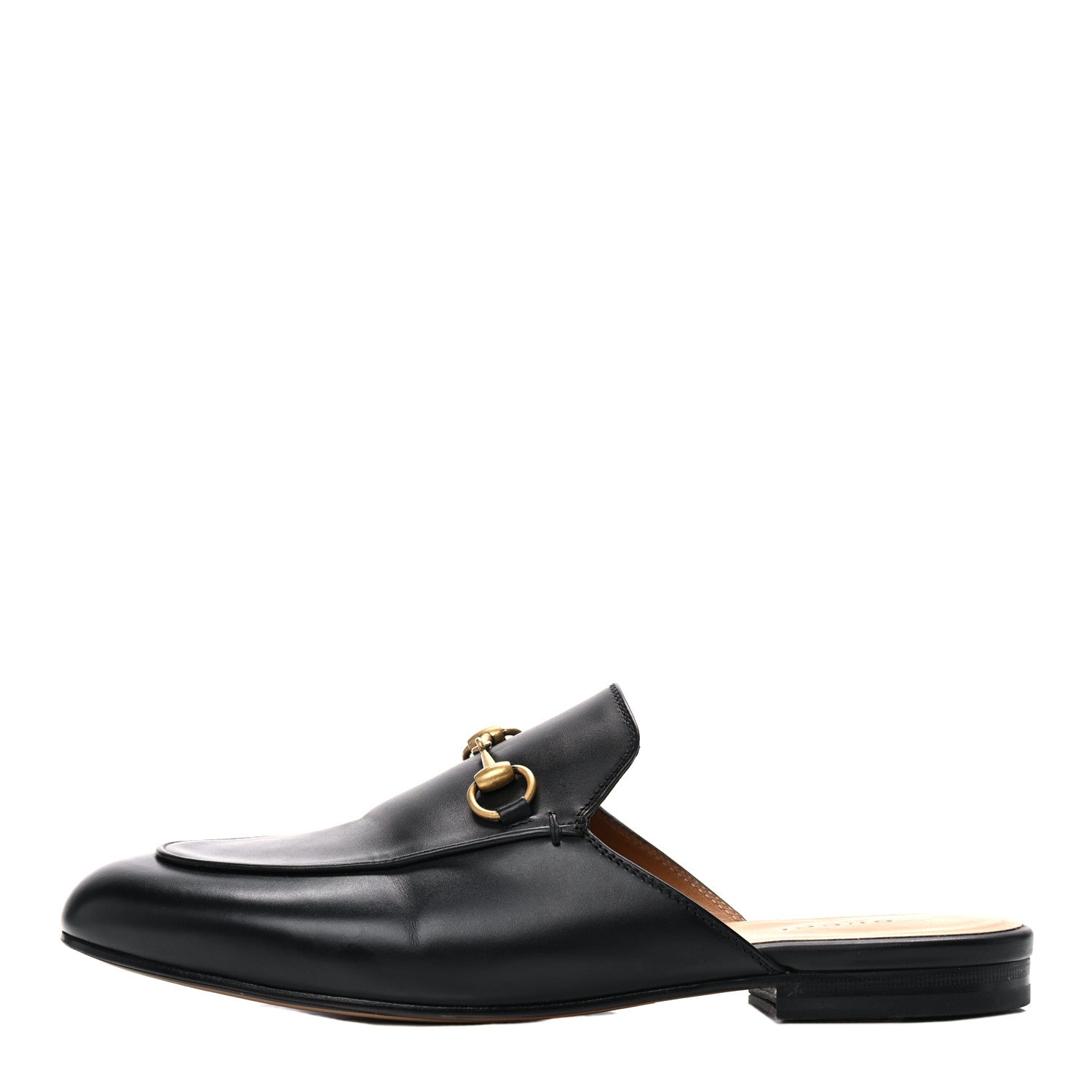 Gucci Calfskin Womens Princetown Slippers 39 Black 1 of 14