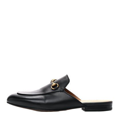Gucci Calfskin Womens Princetown Slippers 39 Black 1 of 14