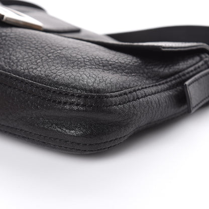 Fendi Nappa Elefante Baguette Black 8 of 12