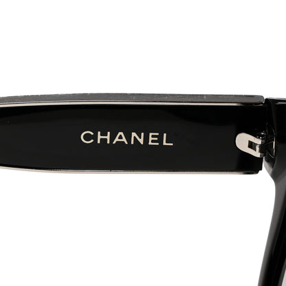 Chanel Mirrored CC Sunglasses 5270 Black Silver 5 of 7