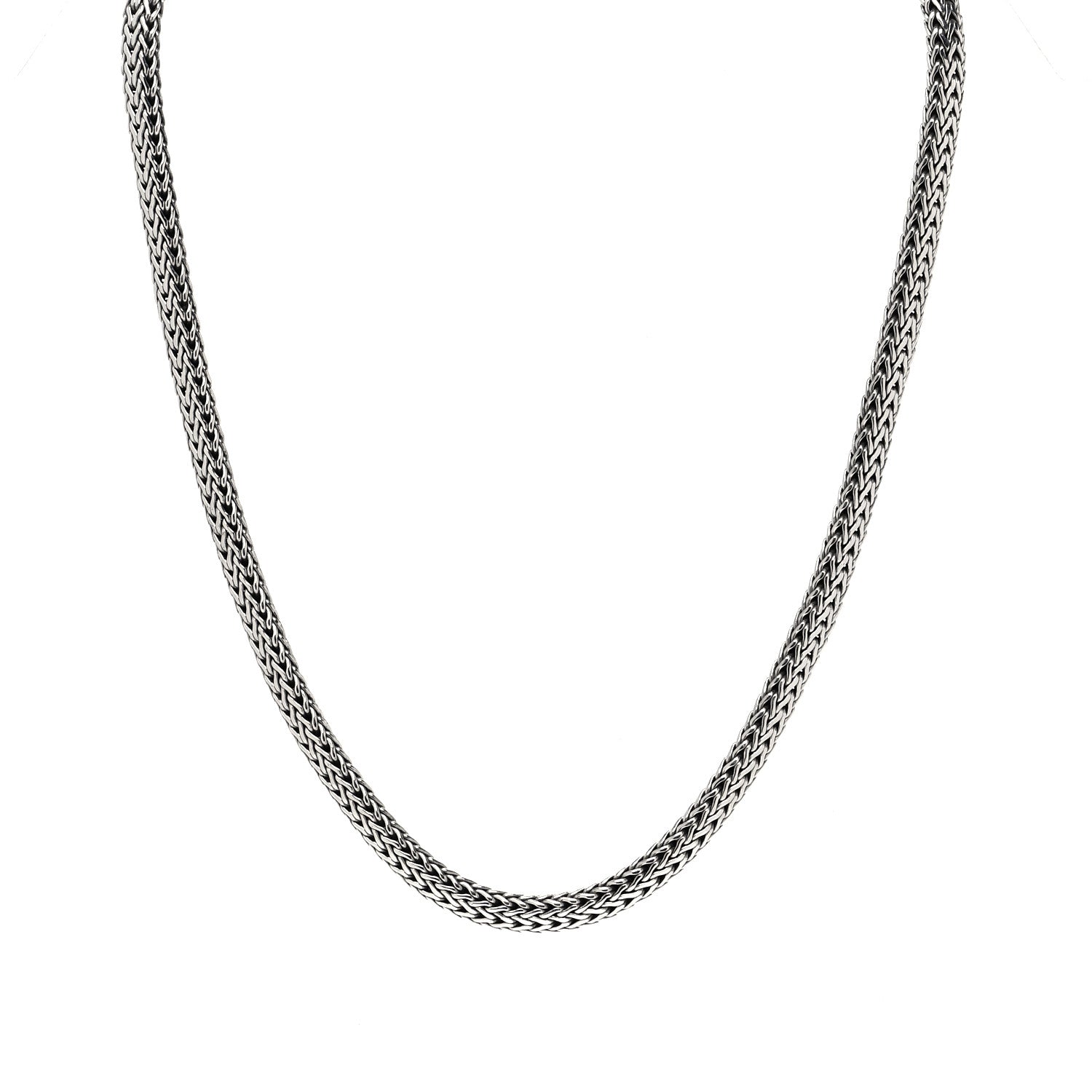 John Hardy Sterling Silver 6.5mm Classic Chain Necklace 1 of 5