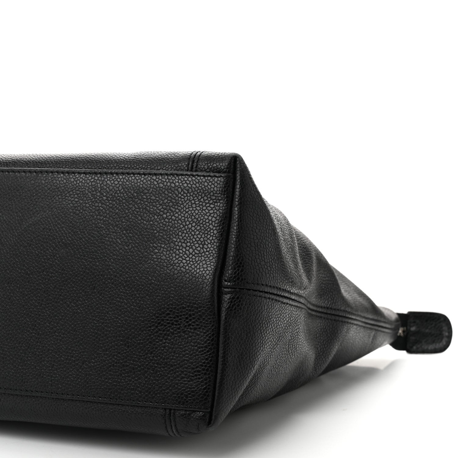 Chanel Caviar CC Shopper Tote Black 10 of 12