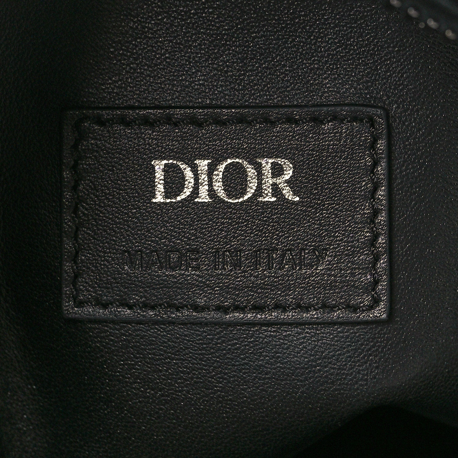 Christian Dior Oblique Mink Fur Saddle Soft Bag Beige Brown 5 of 9