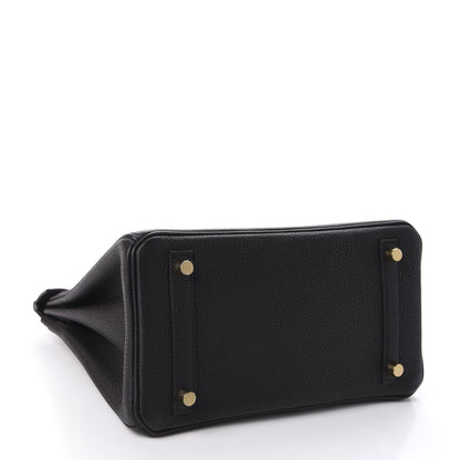 Hermes Togo Birkin 25 Black 4 of 11