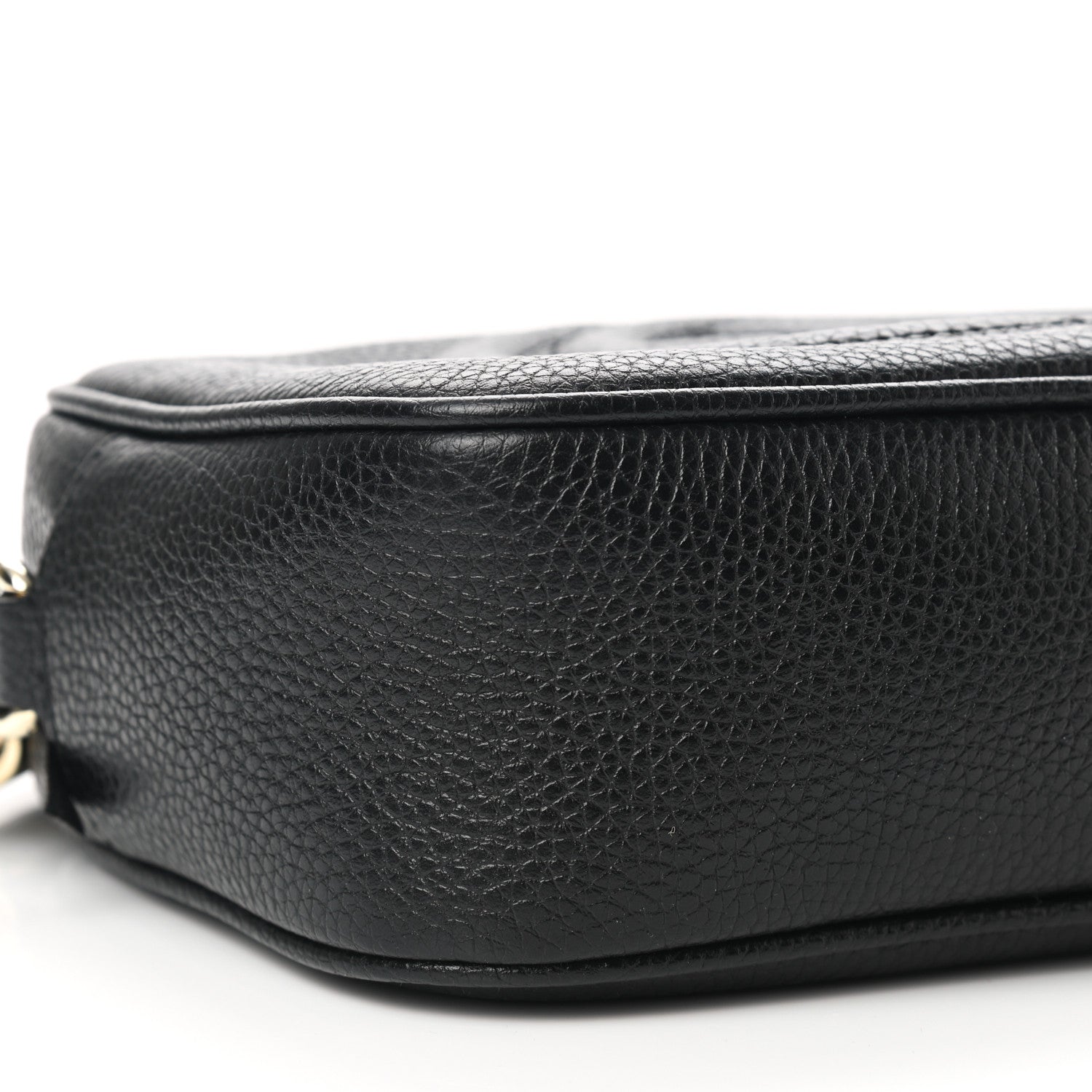 Gucci Pebbled Calfskin Small Soho Disco Bag Black 9 of 10