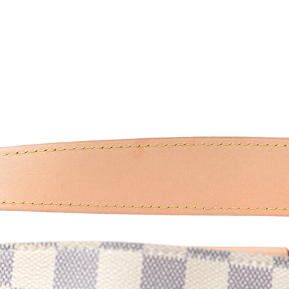 Louis Vuitton Damier Azur Graceful MM Rose Ballerine 10 of 11