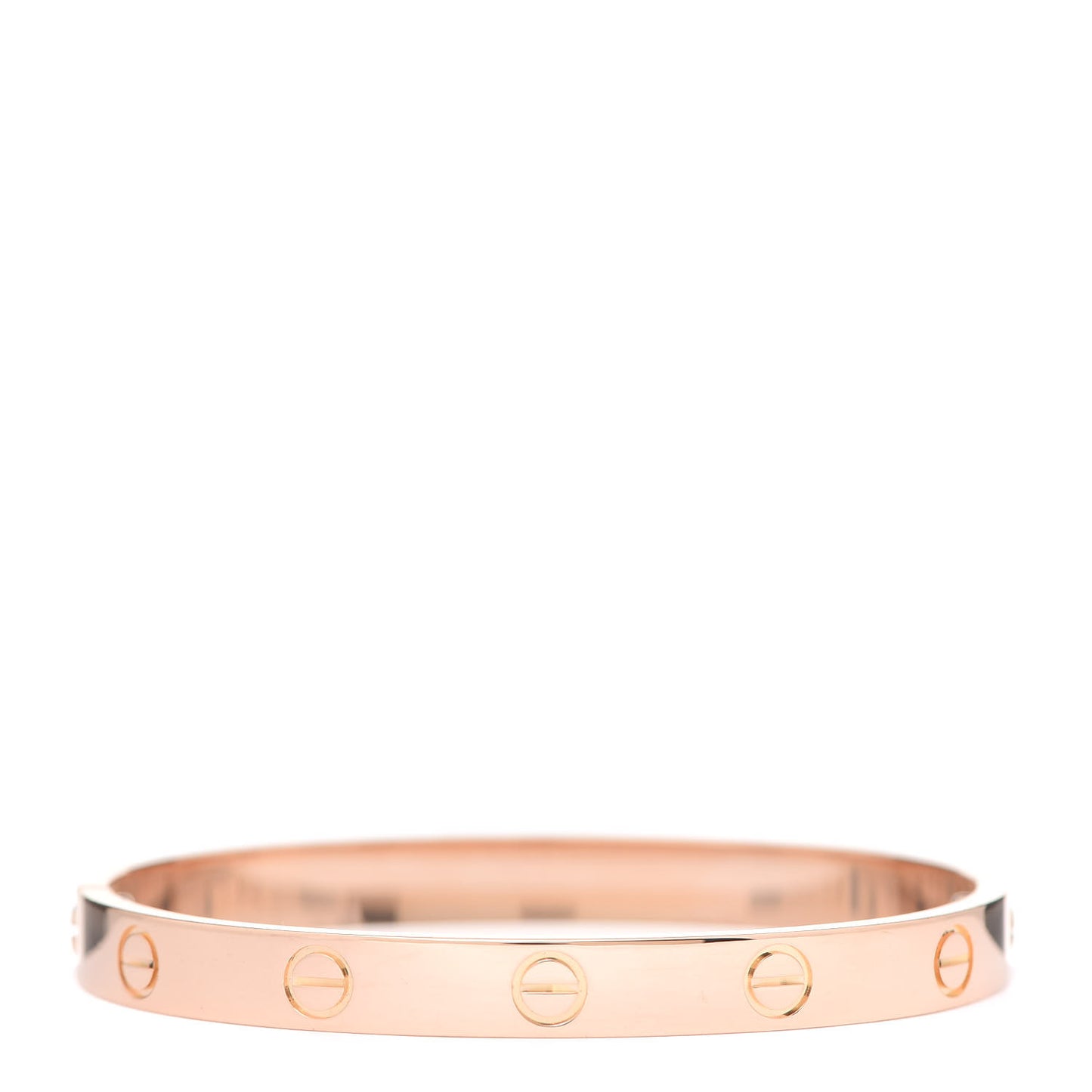 18K Pink Gold LOVE Bracelet 16