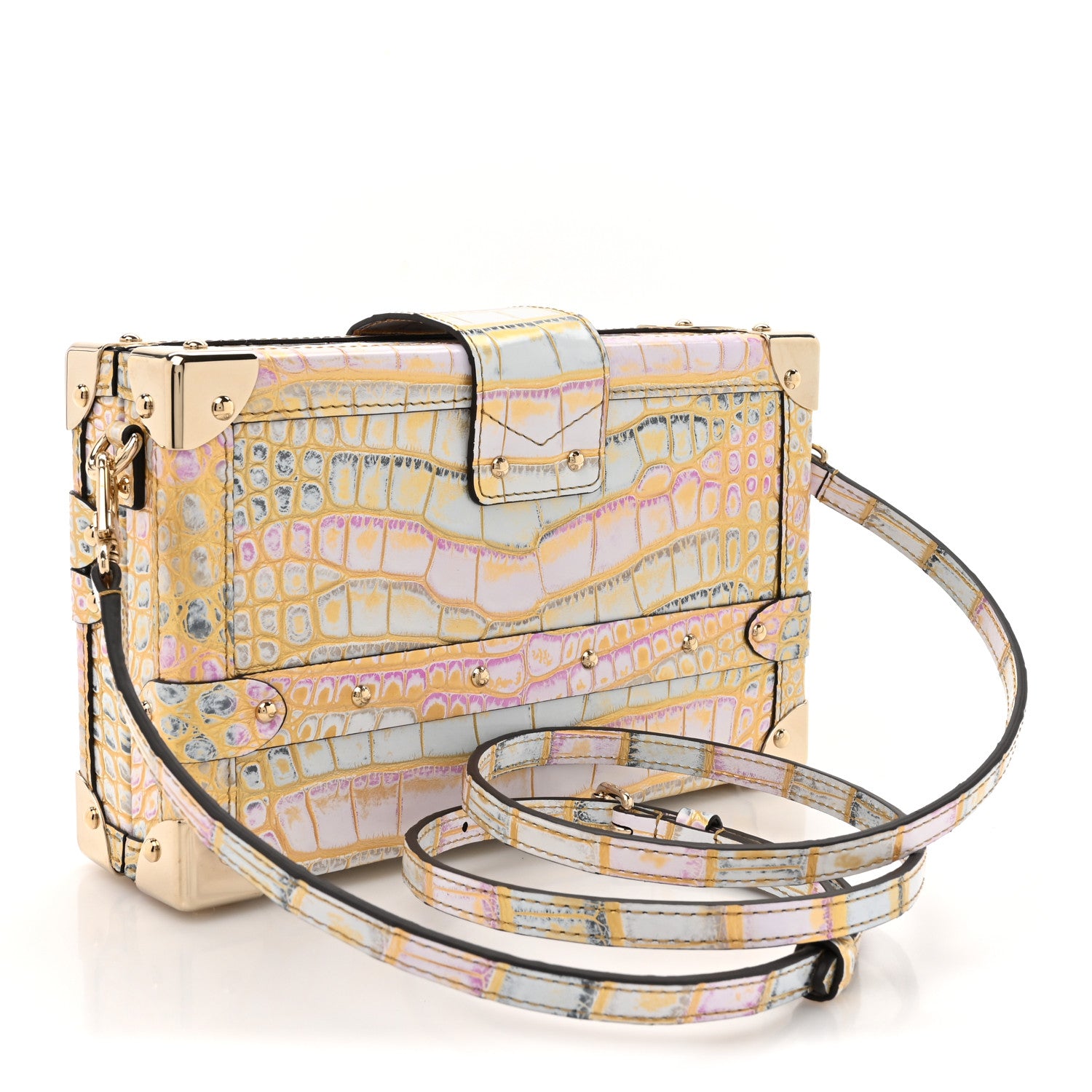 Louis Vuitton Alligator Royal Garden Petite Malle 1642680
