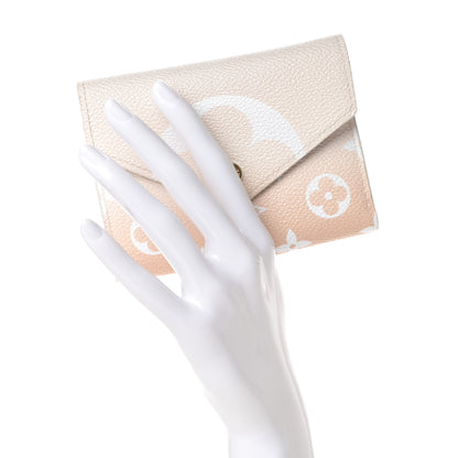 Louis Vuitton Monogram Giant By The Pool Victorine Wallet Brume 2 of 8