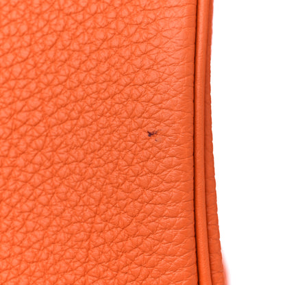 Hermes Togo Birkin 25 Orange 11 of 12