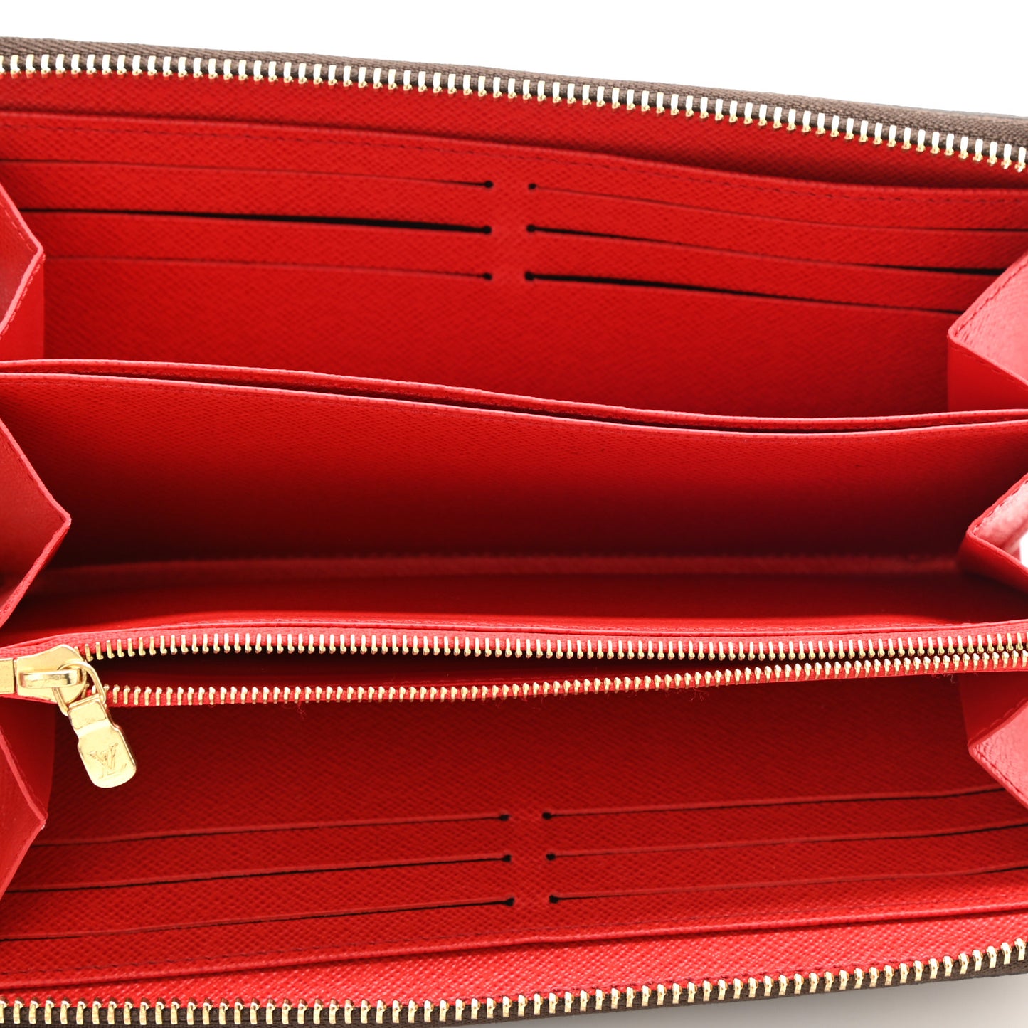 Monogram Zippy Wallet Coquelicot