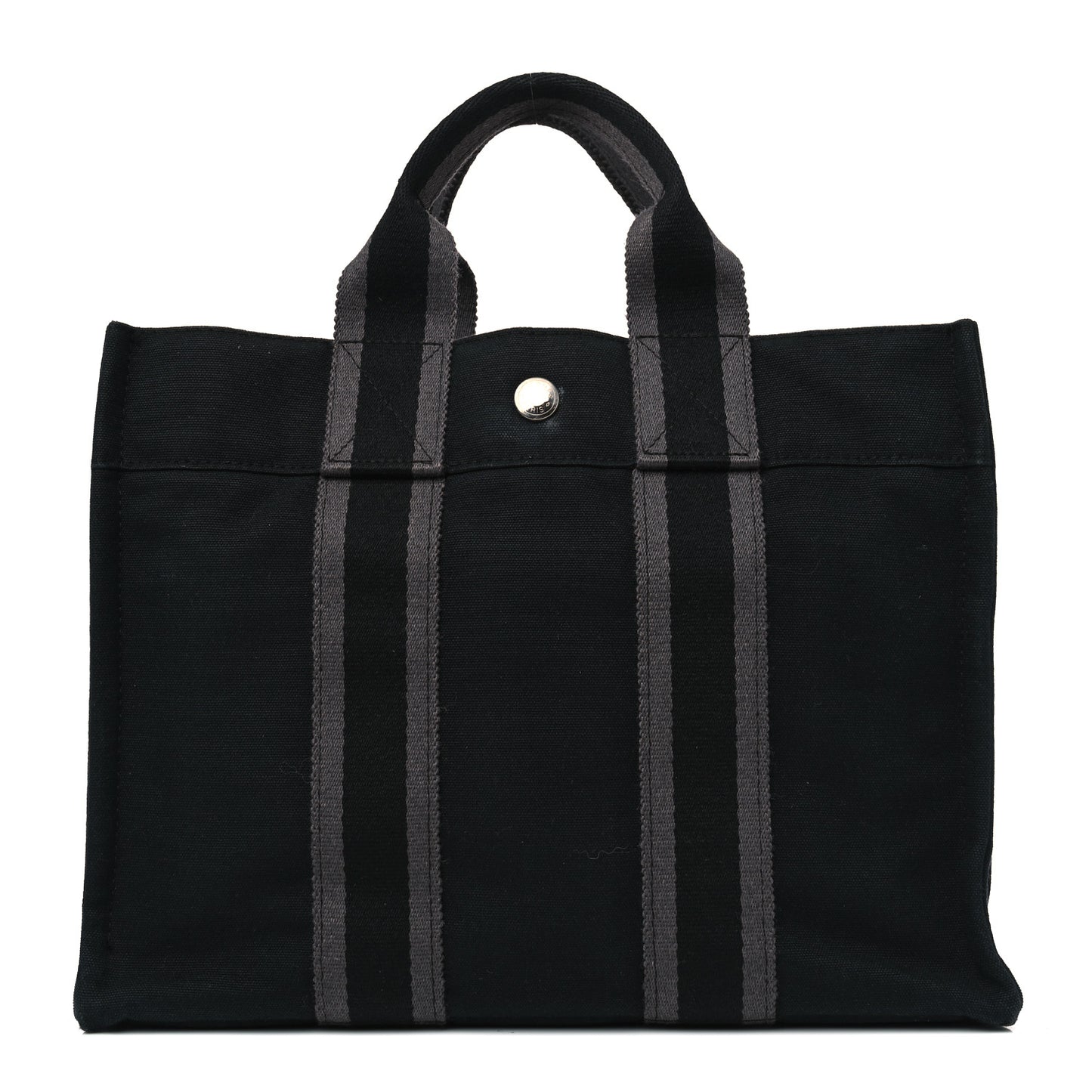 Canvas Herline PM Tote Black