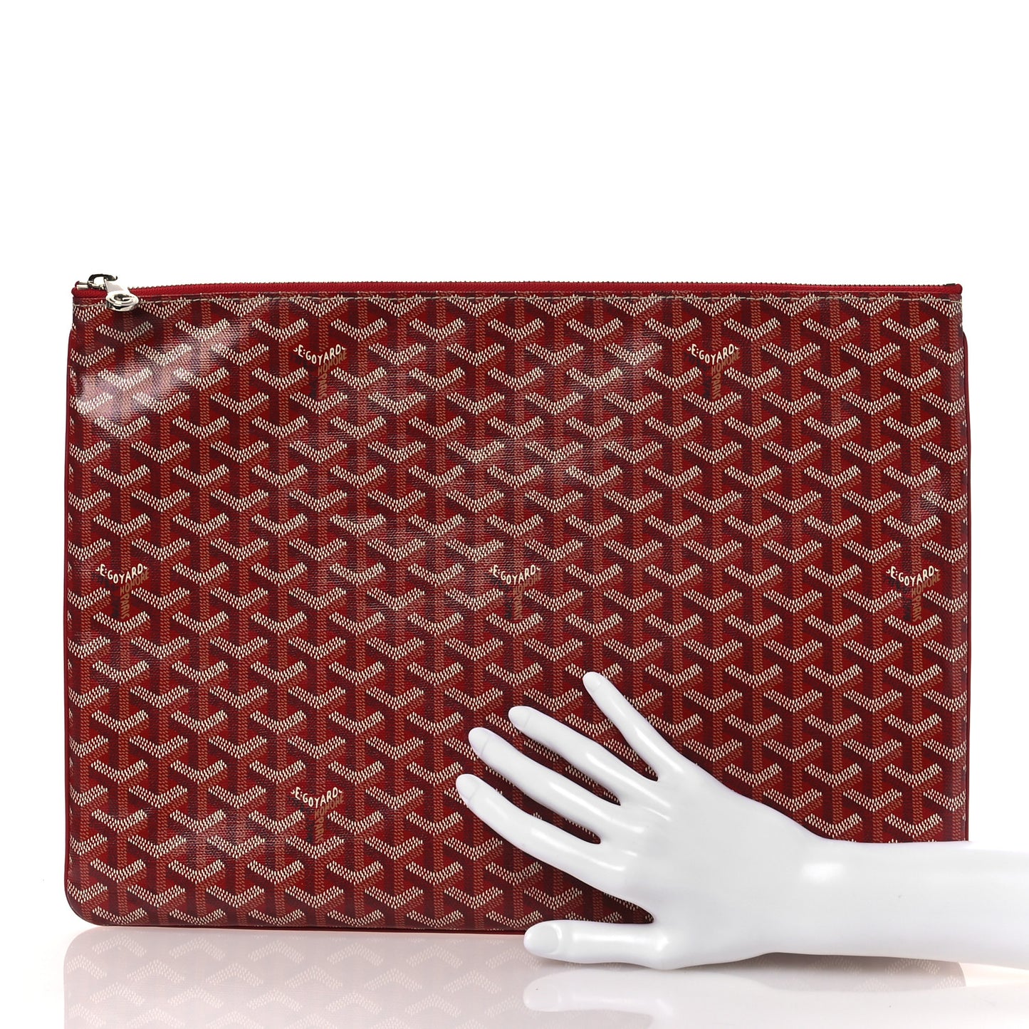 Goyardine Senat Pochette GM Red