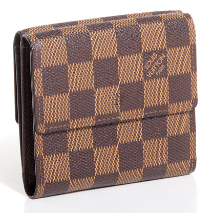 Louis Vuitton Damier Ebene Elise Wallet 3 of 7