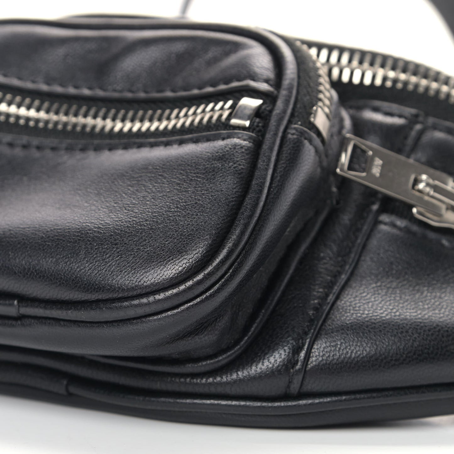 Lambskin Mini Attica Belt Bag Black