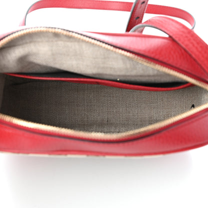 Gucci Monogram Mini Bree Messenger Bag Red 5 of 9