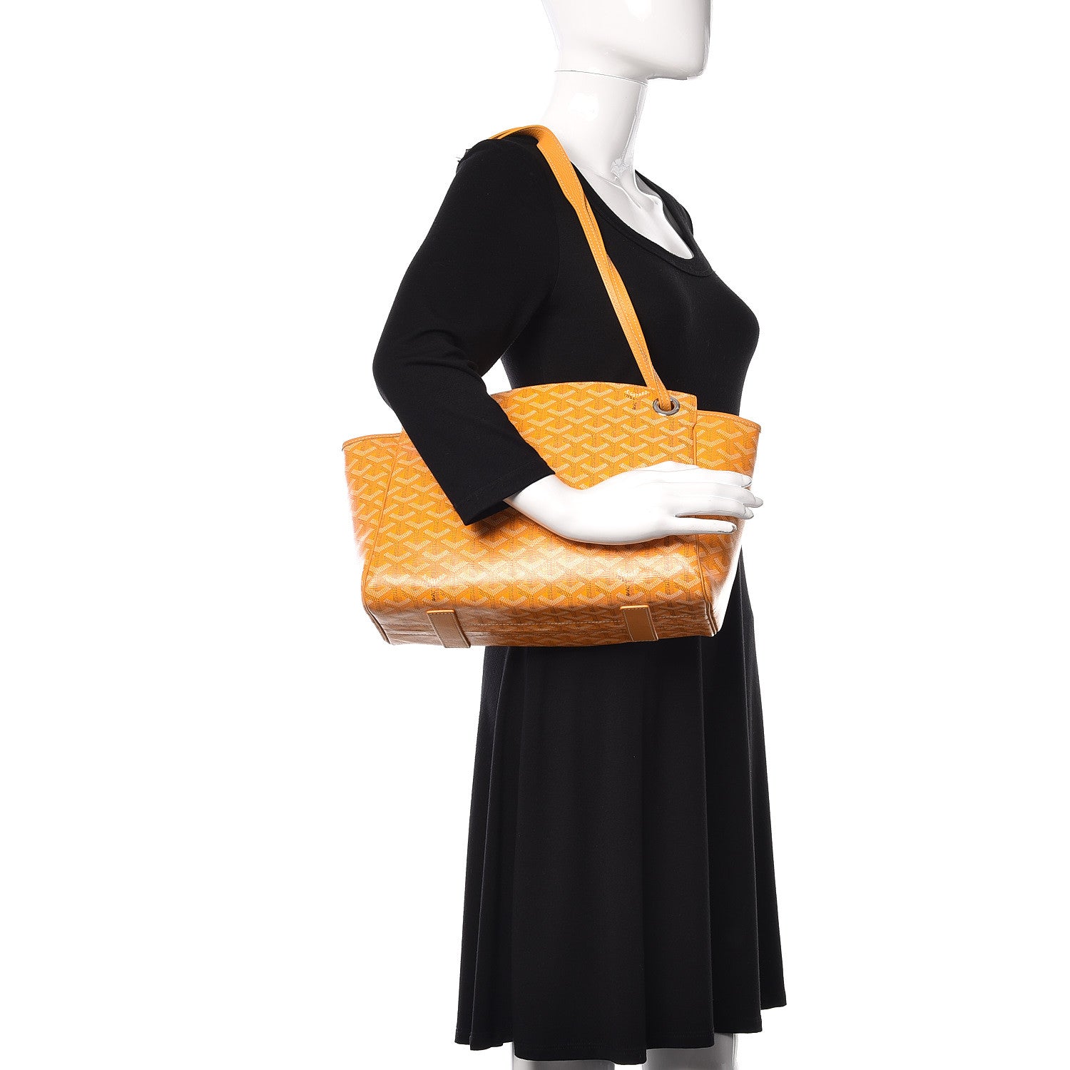 Goyard Goyardine Rouette PM Yellow 6 of 19