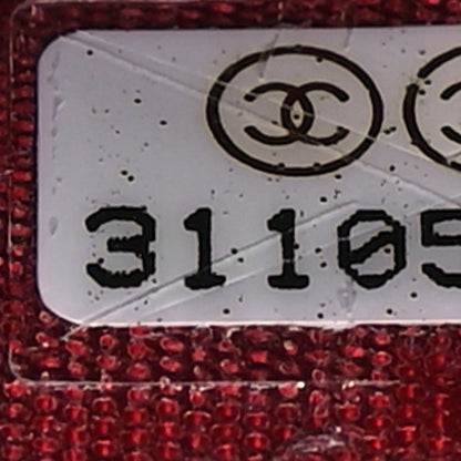 Chanel Calfskin Quilted About Pearls Card Holder Flap With Chain Black 8 of 12