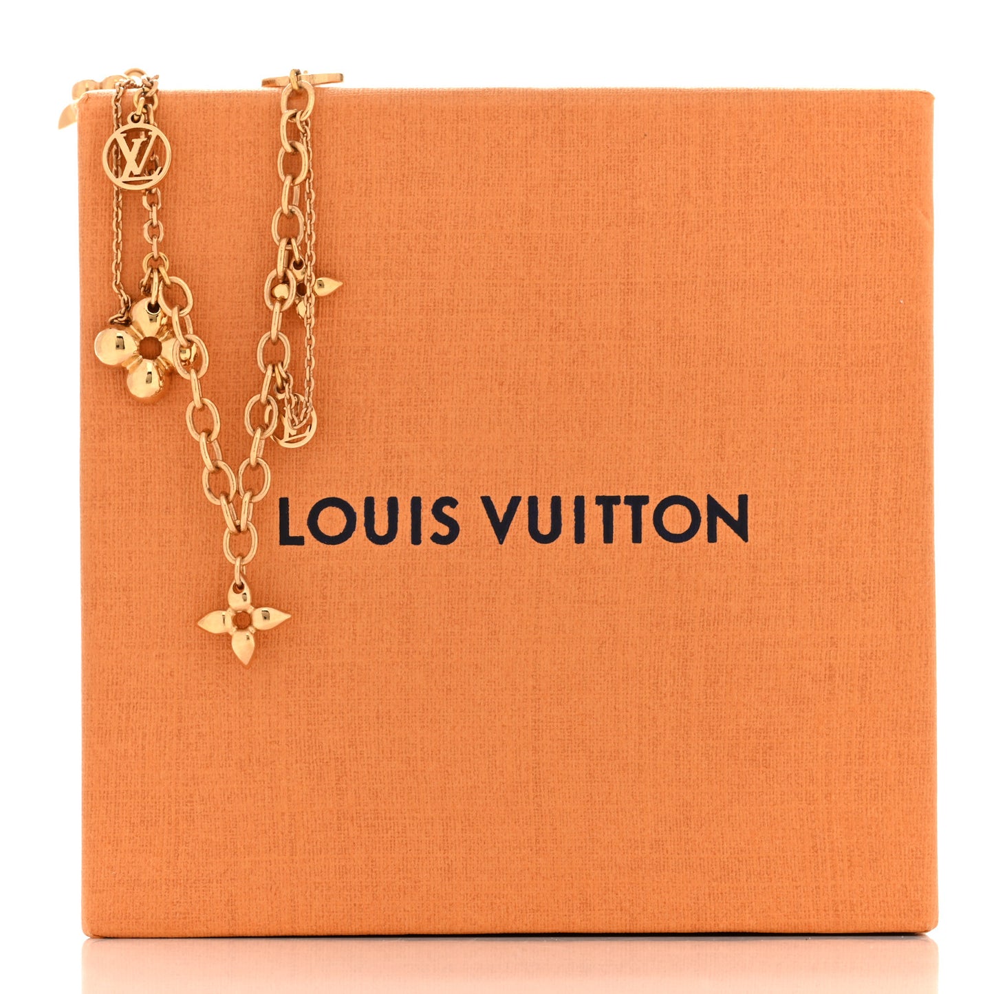 Metal Blooming Supple Necklace Gold