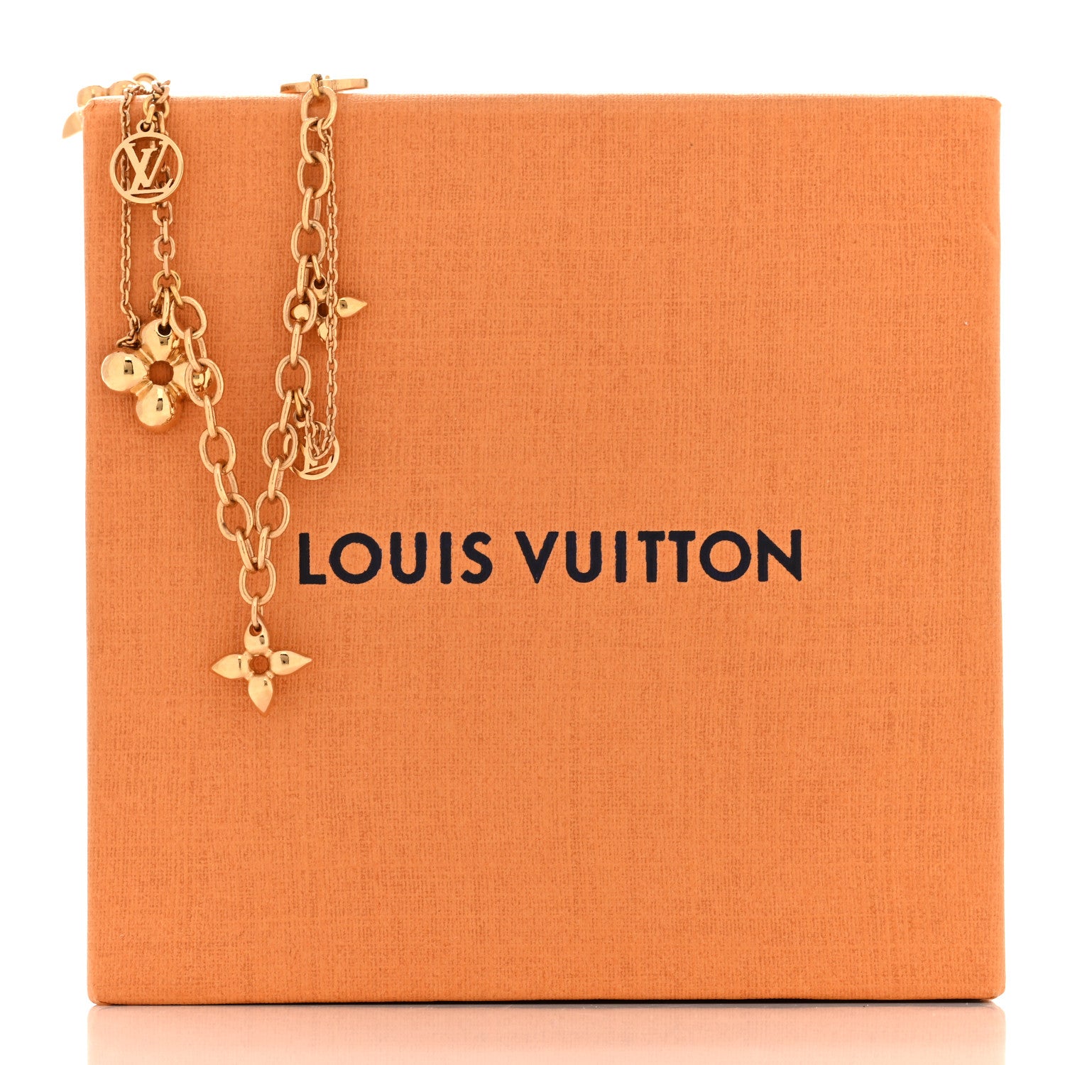 Louis Vuitton Metal Blooming Supple Necklace Gold 8 of 8