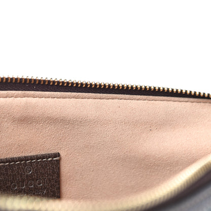 Gucci GG Supreme Monogram Large Ophidia Pouch Clutch Brown 11 of 11