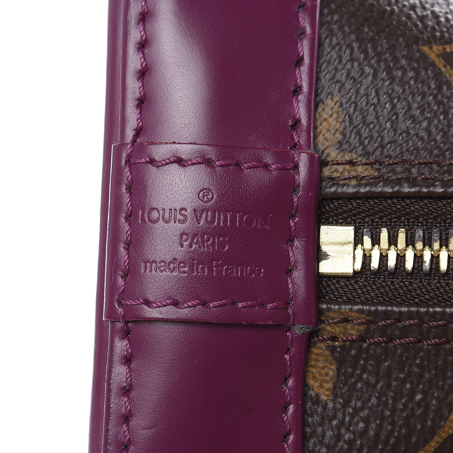 Louis Vuitton Monogram Totem Alma BB Magenta 6 of 12