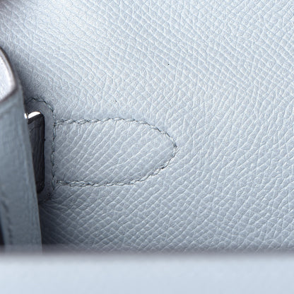 Hermes Epsom Kelly Sellier 28 Bleu Glacier 18 of 34