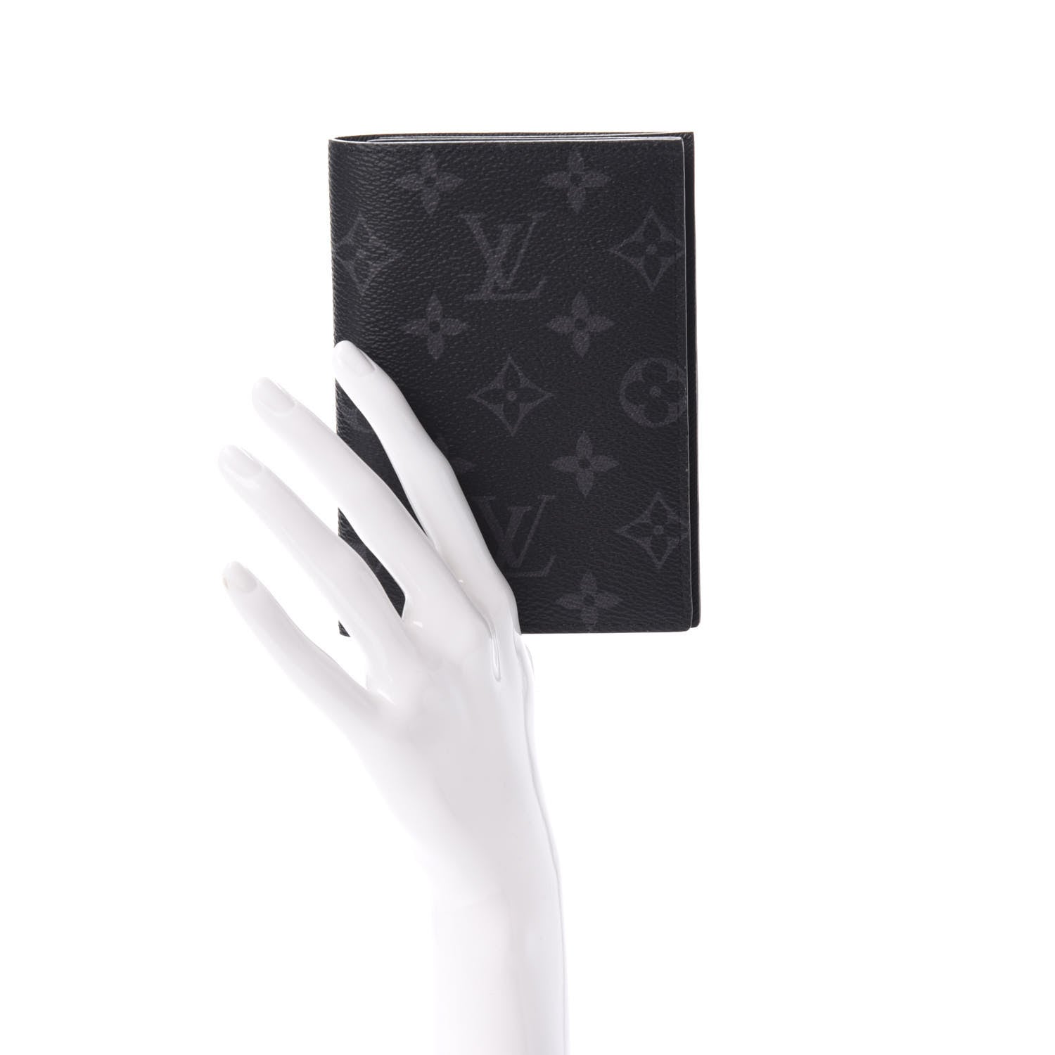 Louis Vuitton Monogram Eclipse Passport Cover 2 of 7