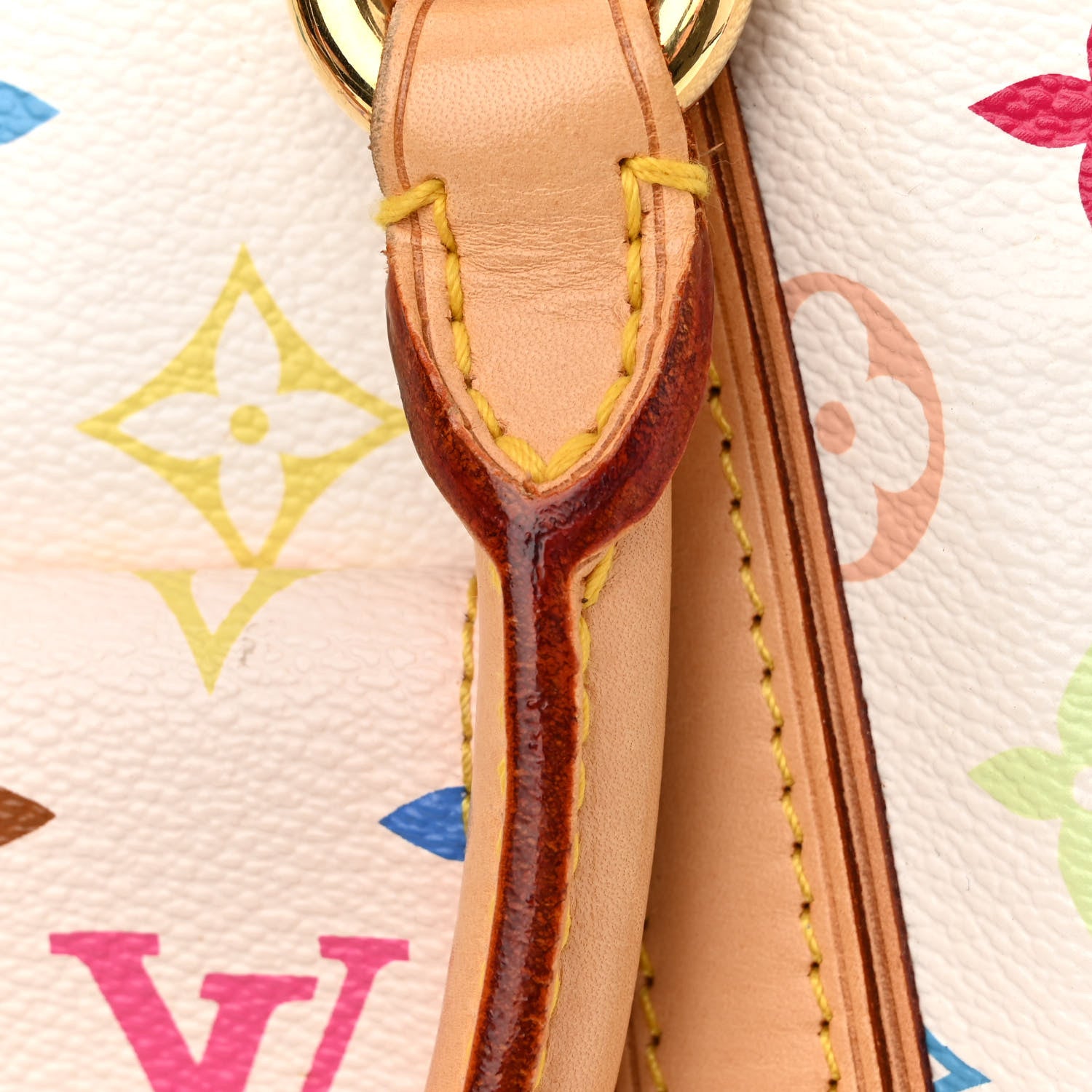 Louis Vuitton Monogram Multicolor Priscilla White 12 of 13