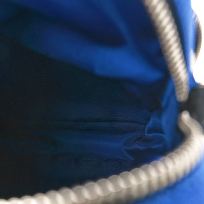 Gucci Econyl Nylon Monogram Off The Grid Shoulder Bag Guilted Blue Black 5 of 10