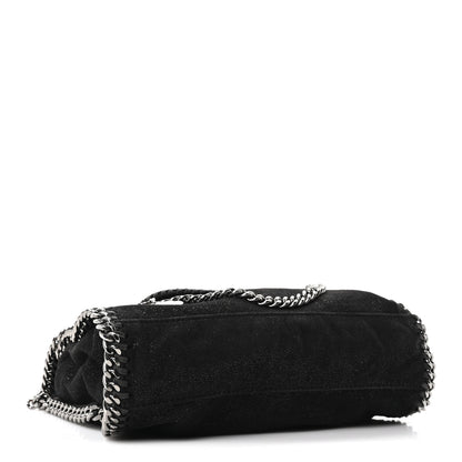 Stella McCartney Shaggy Deer Mini Falabella Crossbody Bag Black 4 of 10