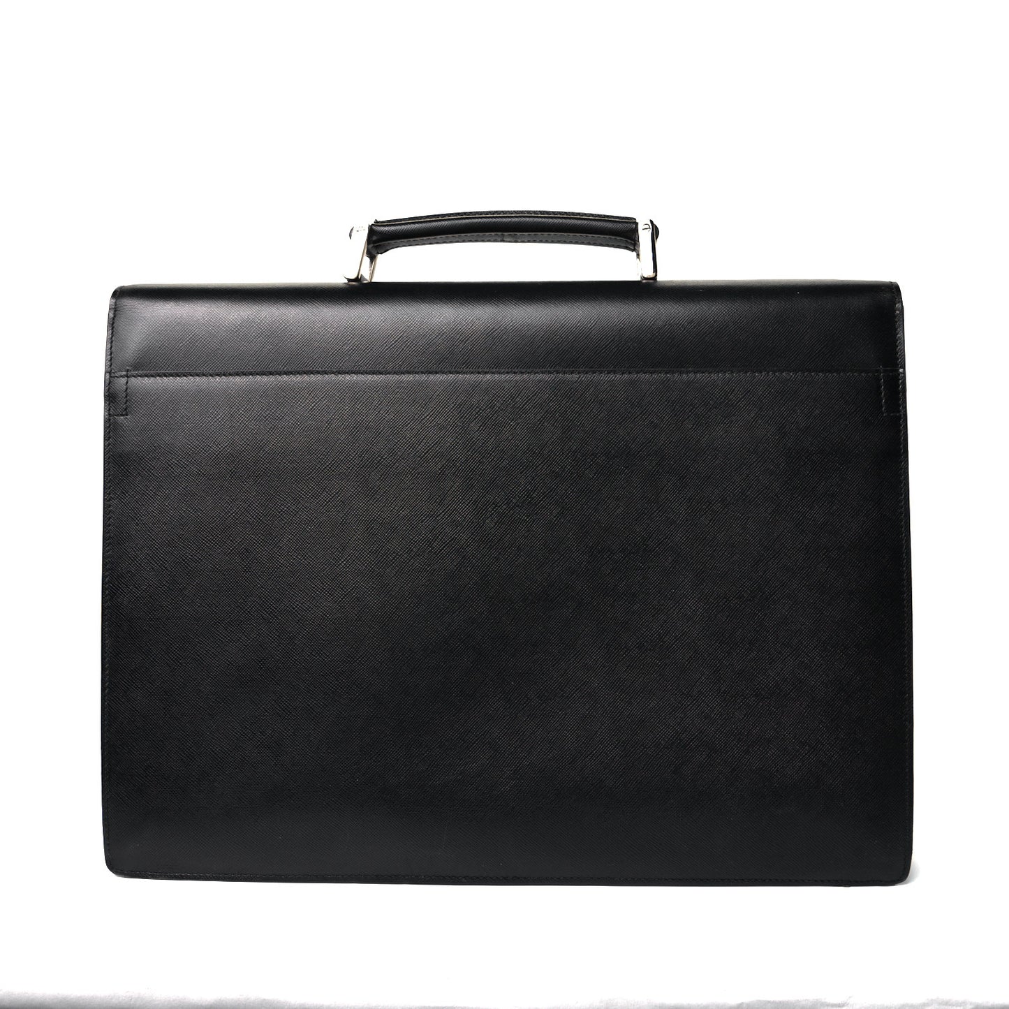 Saffiano Briefcase Black