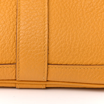 Hermes Vache Country Garden Party 30 TPM Jaune Ambre 14 of 16
