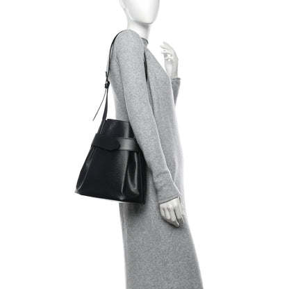 Louis Vuitton Epi Sac D'Epaule Black 2 of 9