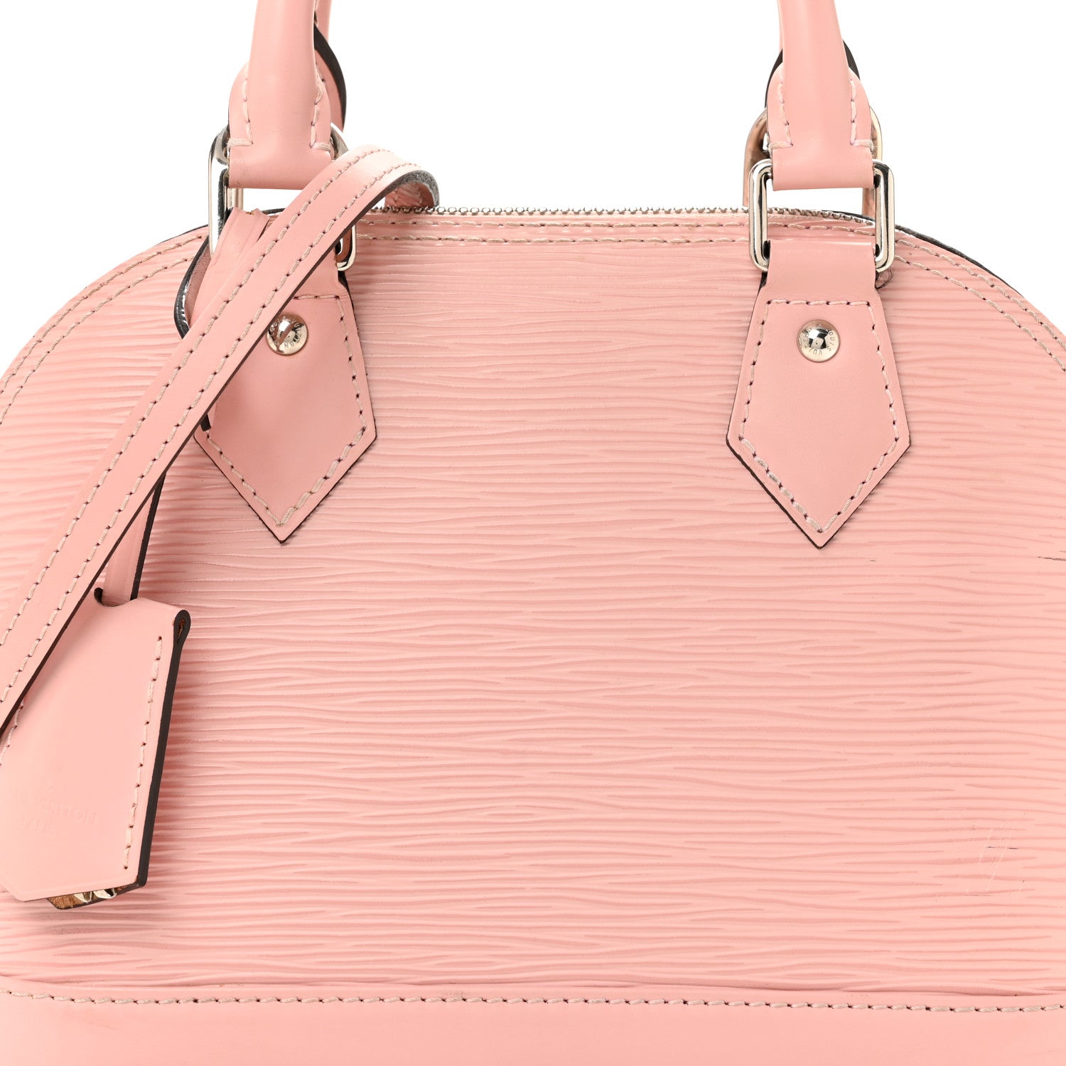 Louis Vuitton Epi Alma BB Rose Ballerine 8 of 13