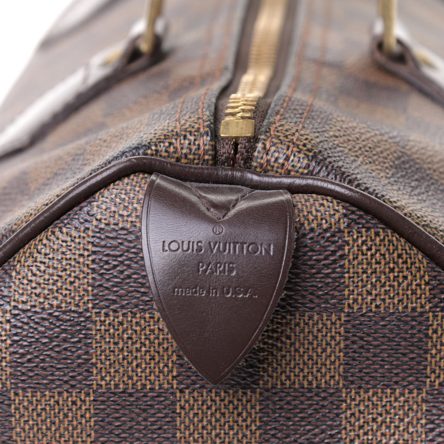 Louis Vuitton Damier Ebene Speedy 30 7 of 7